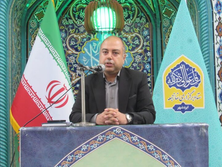 تصاویر/ نماز عبادی سیاسی جمعه در شهرستان ایزدشهر