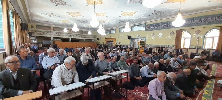 تصاویر/ آئین وحدت بخش نمازجمعه در شهرستان اسکو