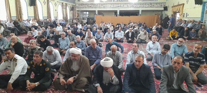 تصاویر/ آئین وحدت بخش نمازجمعه در شهرستان اسکو