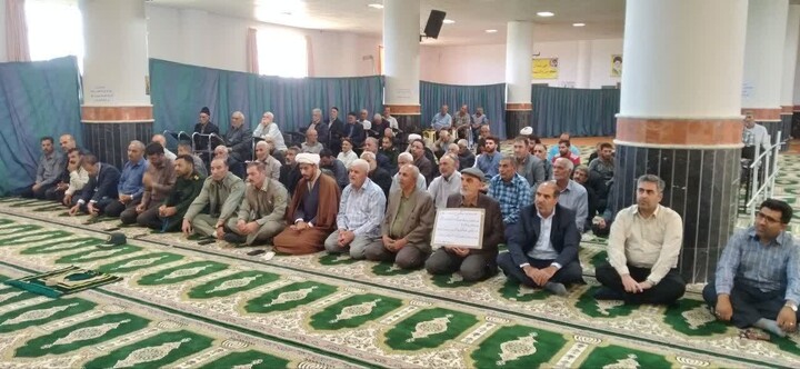 تصاویر/ آئین وحدت بخش نمازجمعه در شهرستان ایجرود