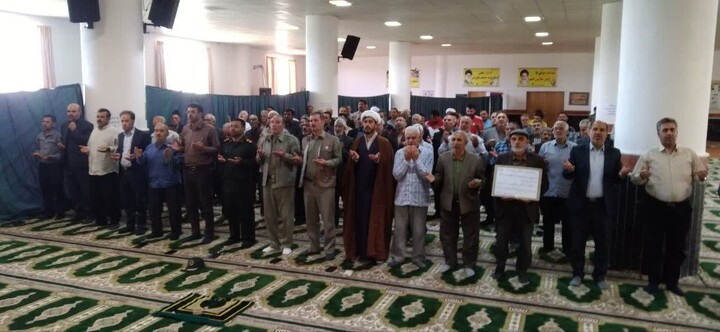 تصاویر/ آئین وحدت بخش نمازجمعه در شهرستان ایجرود