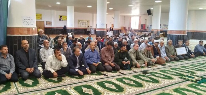 تصاویر/ آئین وحدت بخش نمازجمعه در شهرستان ایجرود