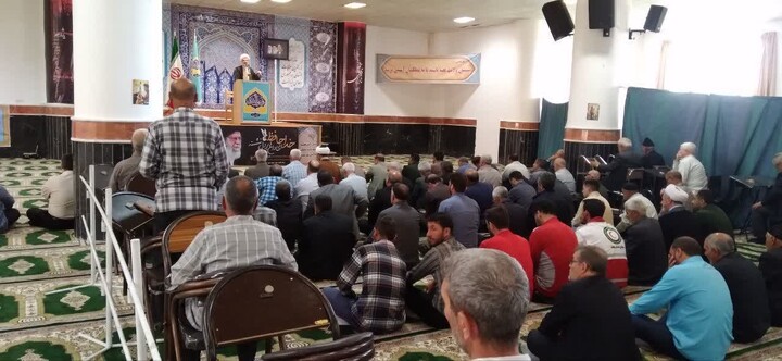 تصاویر/ آئین وحدت بخش نمازجمعه در شهرستان ایجرود