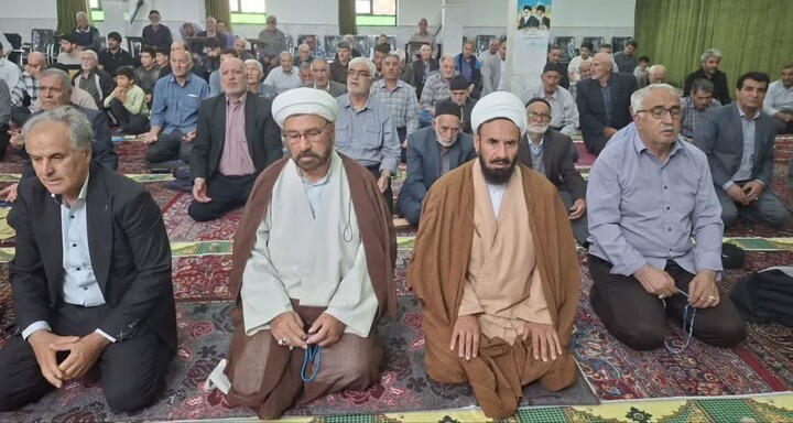 تصاویر/ آئین وحدت بخش نمازجمعه در شهرستان ترکمنچای