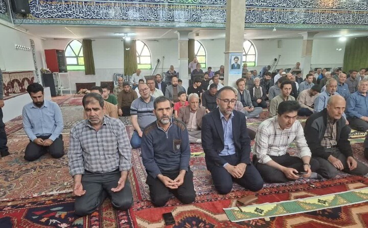 تصاویر/ آئین وحدت بخش نمازجمعه در شهرستان ترکمنچای