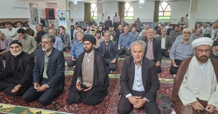 تصاویر/ آئین وحدت بخش نمازجمعه در شهرستان ترکمنچای