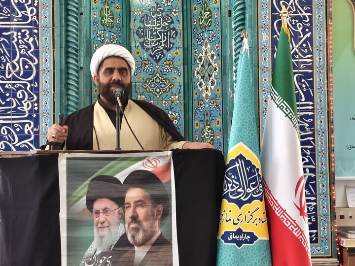 تصاویر/ آئین وحدت بخش نمازجمعه در شهرستان چاریماق