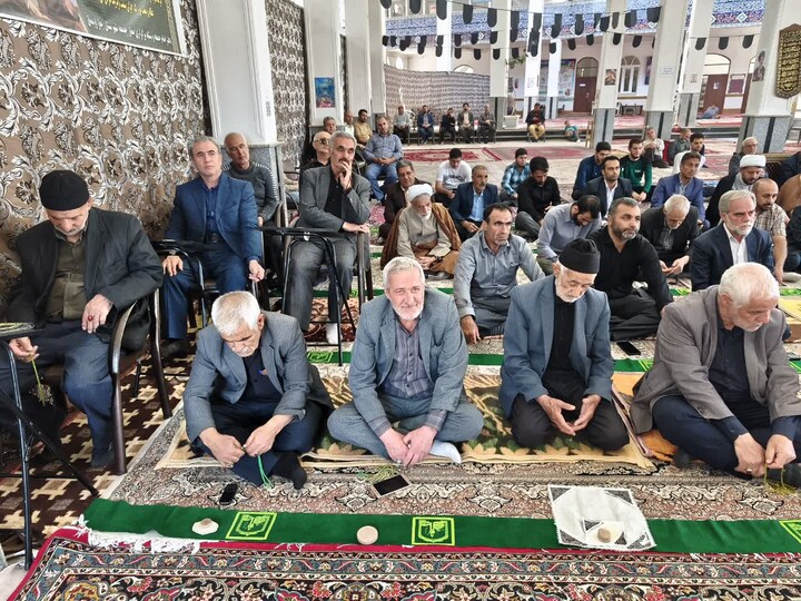 تصاویر/ آئین وحدت بخش نمازجمعه در شهرستان چاریماق