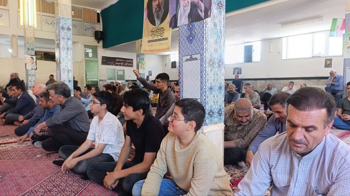 تصاویر/ آئین وحدت بخش نمازجمعه در شهرستان سلطانیه