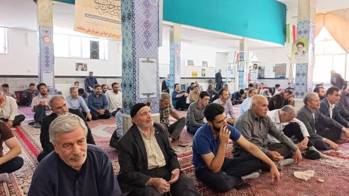 تصاویر/ آئین وحدت بخش نمازجمعه در شهرستان سلطانیه