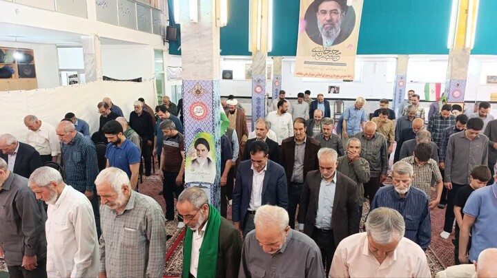 تصاویر/ آئین وحدت بخش نمازجمعه در شهرستان سلطانیه