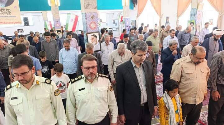 تصاویر/ آئین وحدت بخش نمازجمعه در شهرستان سلطانیه