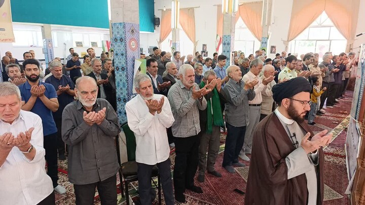 تصاویر/ آئین وحدت بخش نمازجمعه در شهرستان سلطانیه