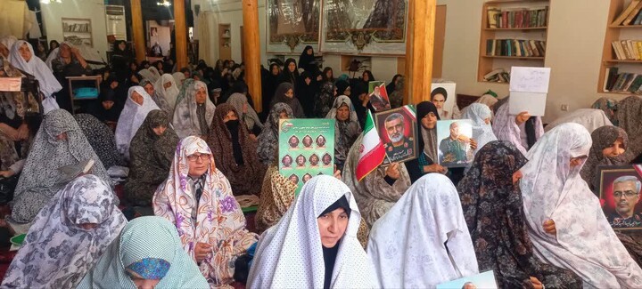 تصاویر/ آئین وحدت بخش نمازجمعه در شهرستان غجب شیر