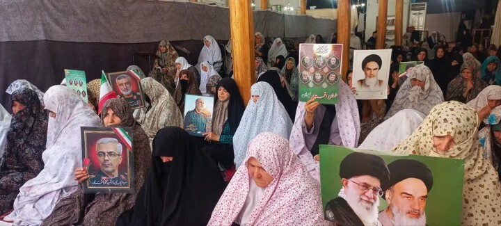 تصاویر/ آئین وحدت بخش نمازجمعه در شهرستان غجب شیر