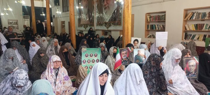 تصاویر/ آئین وحدت بخش نمازجمعه در شهرستان غجب شیر