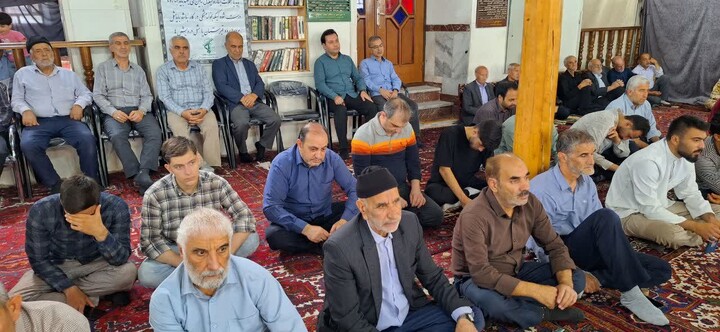 تصاویر/ آئین وحدت بخش نمازجمعه در شهرستان غجب شیر