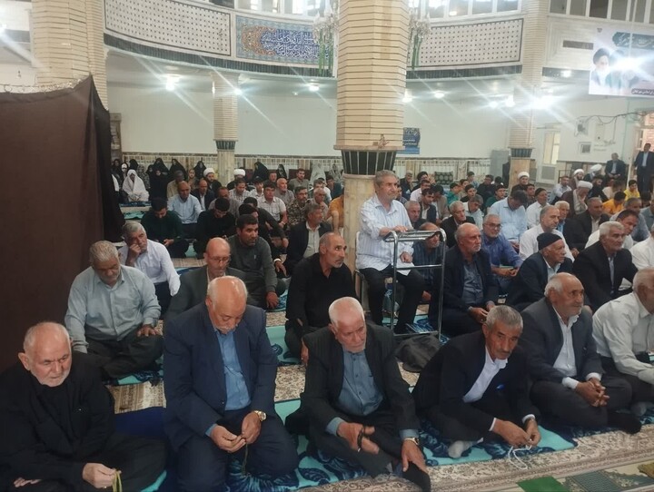 تصاویر/ آئین وحدت بخش نمازجمعه در شهرستان لیلان