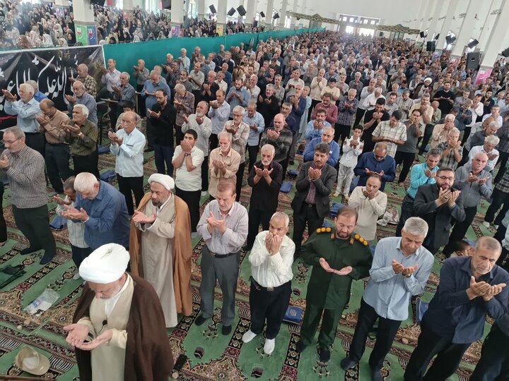 تصاویر/اقامه نماز عبادی سیاسی جمعه در ساوه