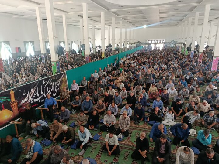 تصاویر/اقامه نماز عبادی سیاسی جمعه در ساوه