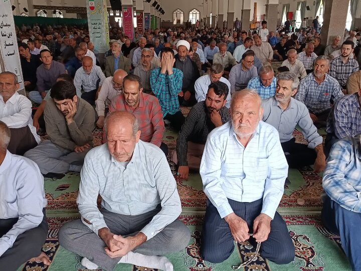 تصاویر/اقامه نماز عبادی سیاسی جمعه در ساوه