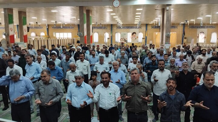 نمازجمعه بندر دیّر به روایت تصویر