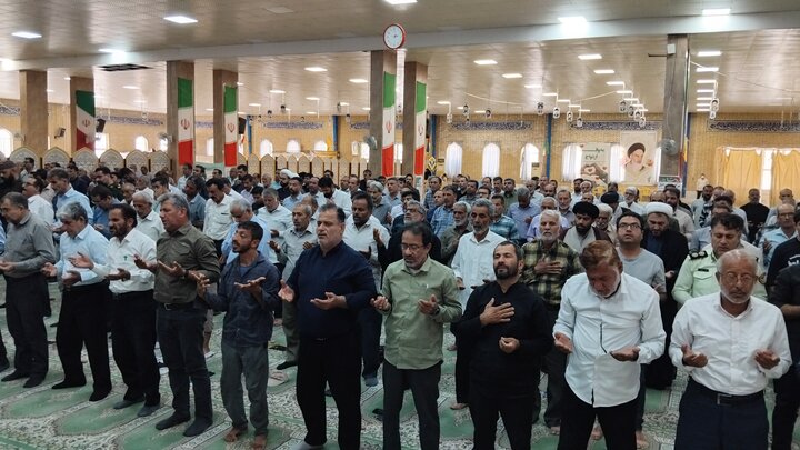 نمازجمعه بندر دیّر به روایت تصویر