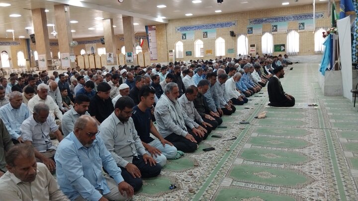 نمازجمعه بندر دیّر به روایت تصویر