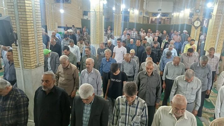 تصاویر/اقامه نماز عبادی سیاسی جمعه در زرندیه