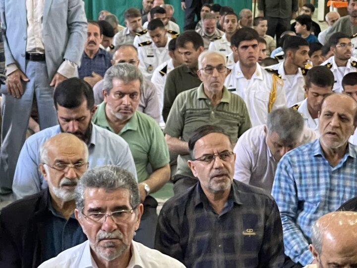 تصاویر/ نماز عبادی سیاسی جمعه در شهرستان نوشهر