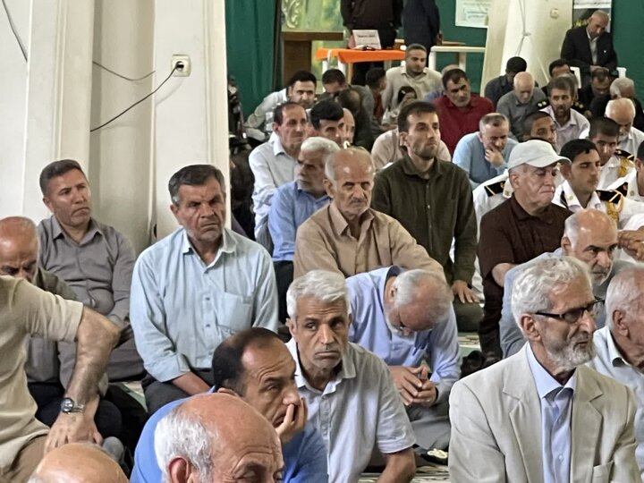 تصاویر/ نماز عبادی سیاسی جمعه در شهرستان نوشهر