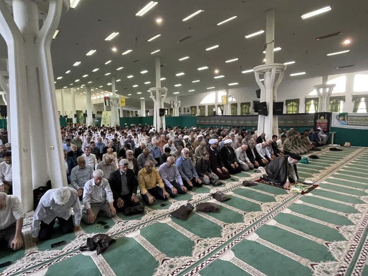 تصاویر/ نماز عبادی سیاسی جمعه در شهرستان نوشهر