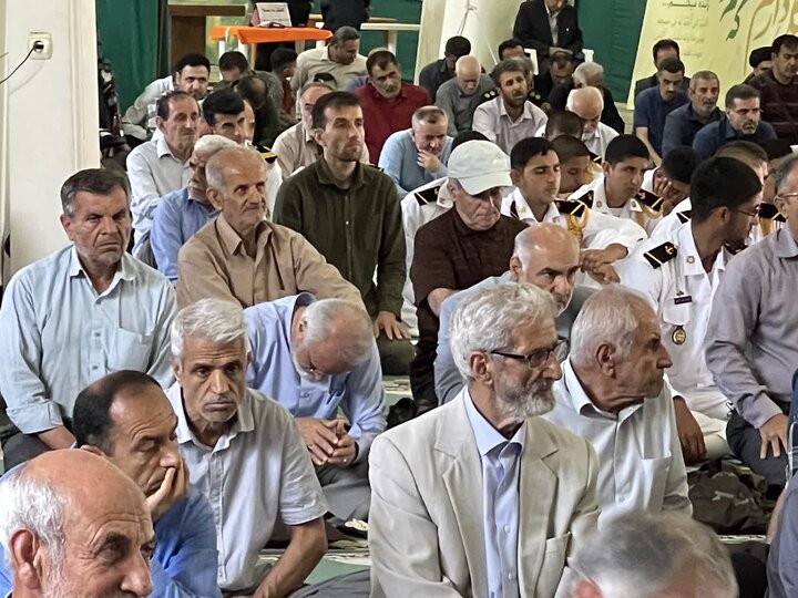 تصاویر/ نماز عبادی سیاسی جمعه در شهرستان نوشهر