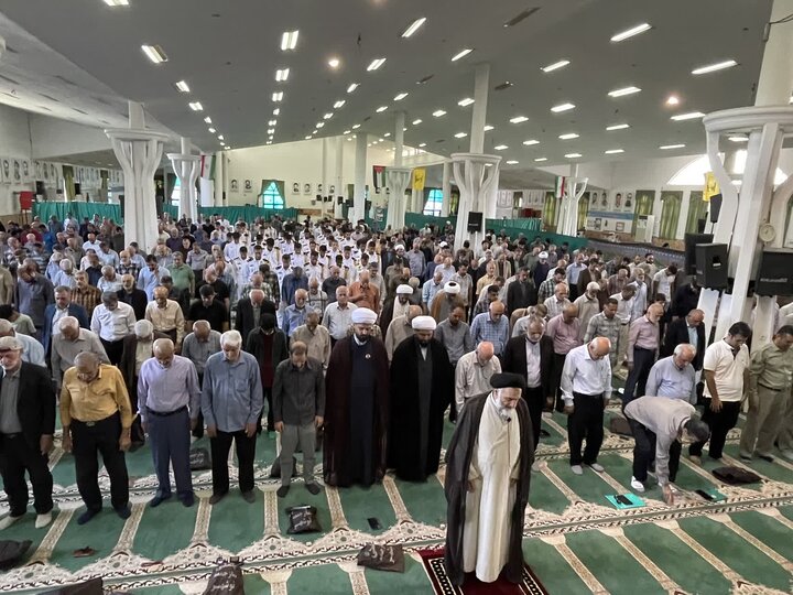 تصاویر/ نماز عبادی سیاسی جمعه در شهرستان نوشهر