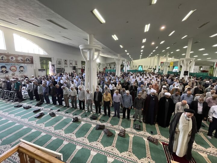تصاویر/ نماز عبادی سیاسی جمعه در شهرستان نوشهر