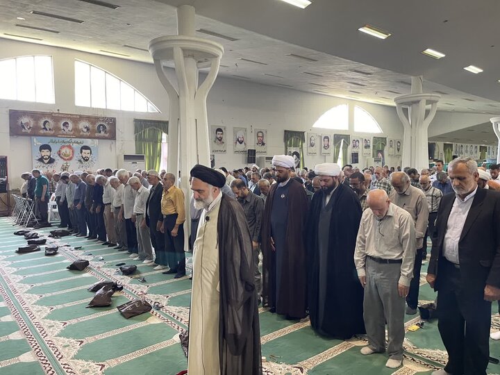 تصاویر/ نماز عبادی سیاسی جمعه در شهرستان نوشهر