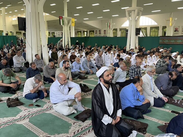 تصاویر/ نماز عبادی سیاسی جمعه در شهرستان نوشهر