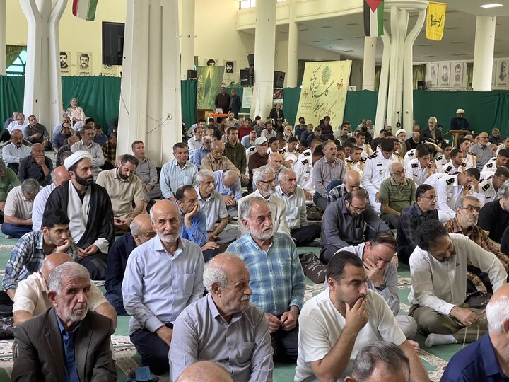تصاویر/ نماز عبادی سیاسی جمعه در شهرستان نوشهر