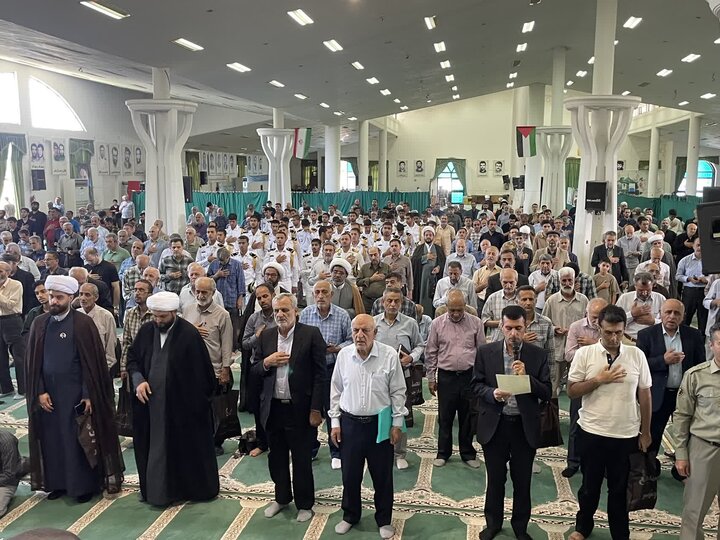 تصاویر/ نماز عبادی سیاسی جمعه در شهرستان نوشهر