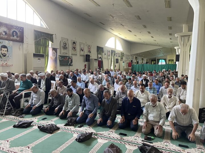 تصاویر/ نماز عبادی سیاسی جمعه در شهرستان نوشهر