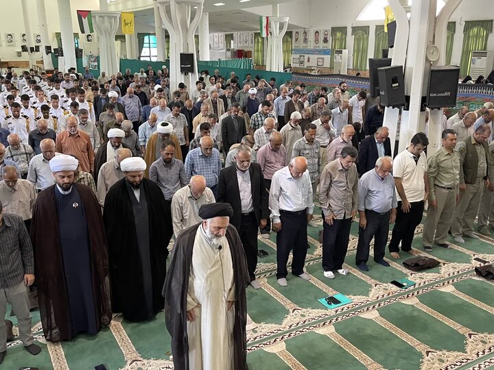 تصاویر/ نماز عبادی سیاسی جمعه در شهرستان نوشهر