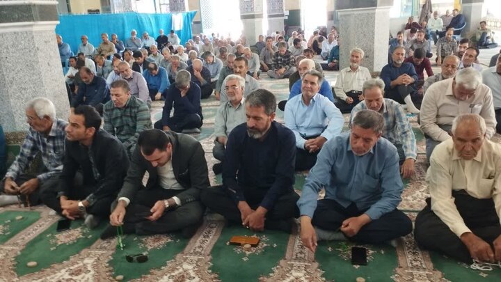 تصاویر/ اقامه نمازجمعه شهر کوهبنان