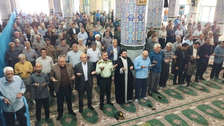 تصاویر/ اقامه نمازجمعه شهر کوهبنان