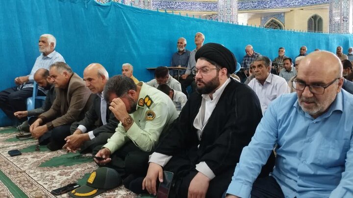 تصاویر/ اقامه نمازجمعه شهر کوهبنان