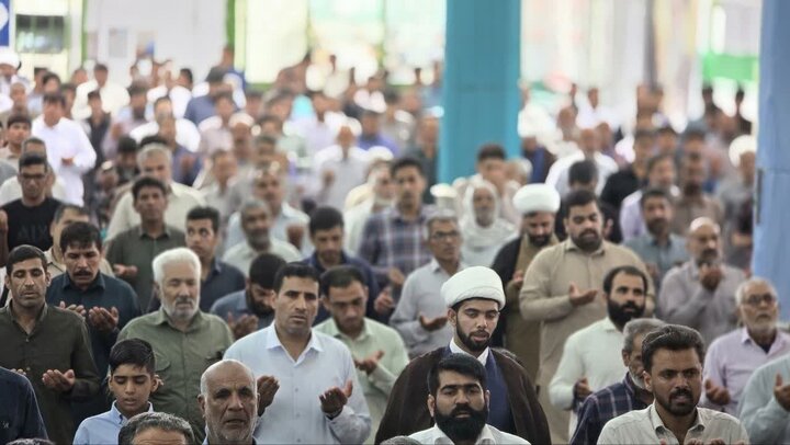تصاویر/ اقامه نمازجمعه شهر ریگان