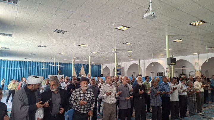 تصاویر/ اقامه نمازجمعه شهر یزدان آباد