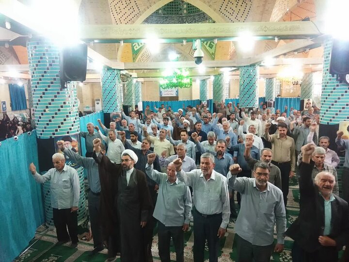 تصاویر/ اقامه نمازجمعه شهر انار