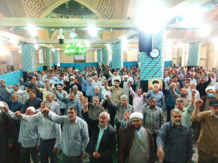 تصاویر/ اقامه نمازجمعه شهر انار