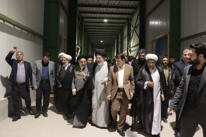 تصاویر / افتتاح سردخانه ۱۰ هزارتنی اوقاف آذربایجان شرقی در شهر اهر