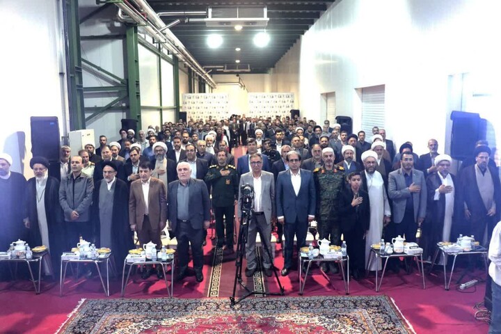 تصاویر / افتتاح سردخانه ۱۰ هزارتنی اوقاف آذربایجان شرقی در شهر اهر